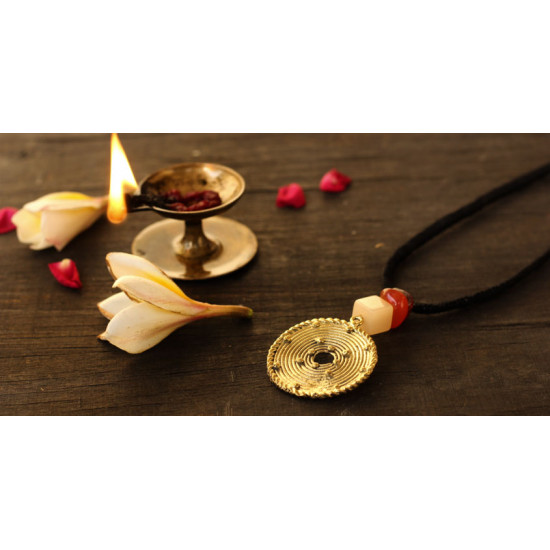 आराधना | Aradhana ✺ Brass Necklace { 8 }